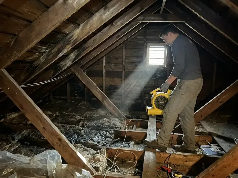 attic-water-damage-drying-proc-007 — frequently asked questions, Emergency Water Extraction & 24/7 Flood Response in Keokea,…